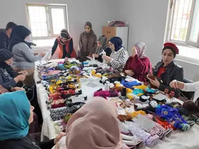 Şırnak’ta kadınlar ’Berivan bebek’ ile ailelerini geçindiriyor
