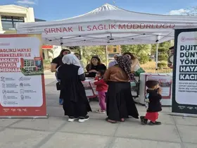 Şırnak’ta sağlıklı hayata merhaba etkinliği
