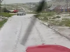 Sivas’ta kuvvetli dolu yağışı beraberinde sele neden oldu
