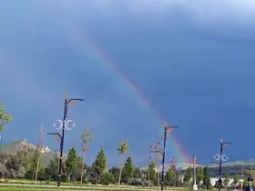 Sivas’taki ani hava değişikliği görsel şölen oluşturdu
