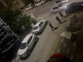 Sokak ortasında bıçak ile saldırmaya çalıştı
