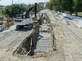 Söke’de 77 milyon TL’lik yağmur suyu hattı projesi sürüyor
