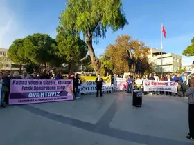 Söke’de Kadına Şiddete Karşı Farkındalık Yürüyüşü düzenlendi
