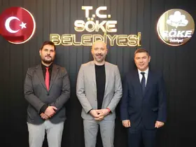 Söke’nin Yeni Başhekimi Yılmaz, Başkan Arıkan ile bir araya geldi
