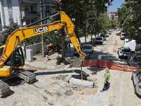 Soma İnönü Mahallesi’ne bin 200 metrelik yağmursuyu hattı

