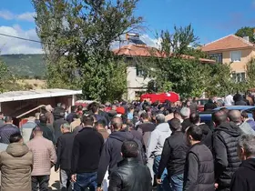 Soma’daki göçükte hayatını kaybeden işçi son yolculuğuna uğurlandı