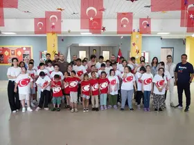 Spor festivali, özel ihtiyaçlı öğrencilerin yüzünü güldürdü
