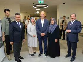 Süleyman Soylu, Samsun Şehir Hastanesi’nde hastaları ziyaret etti
