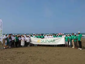 Sunar Yatırım’dan Adana Karataş Sahili’nde "Plastiksiz Temmuz" kapsamında gönüllü çevre temizliği

