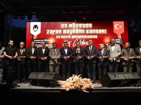 Sungurlu’da 30 Ağustos coşkusu açılışlar ve konserle taçlandı
