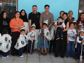 Sünnet olacak çocuklar gönüllerince eğlendi
