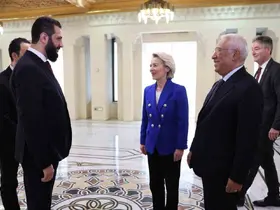 Suriye Devlet Başkanı eş-Şara ile AB liderinden ilk görüşme
