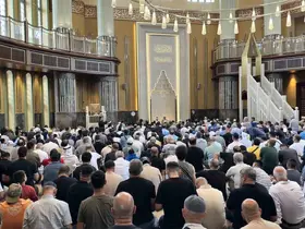 Taksim Camii’nde 30 Ağustos Zafer Bayramı dolayısıyla mevlit okutuldu
