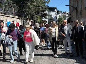 Talas’ta Finlandiya heyetine tarihi gezi
