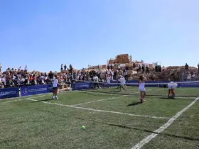 Tarih ve tenis buluştu: "1. Zerzevan Cup" lansmanı tarihi Roma garnizonunda yapıldı
