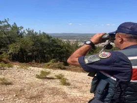 Tarihi Alan’da jandarma ekiplerince denetim
