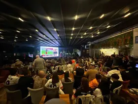 Tarihinde ilk kez Süper Lig maçına çıkan Çorum FK’ya taraftarından büyük destek
