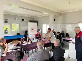 Tarımsal üretimin sürdürülebilirliği için üreticilerle buluşma
