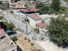 Tarsus’ta kırsal mahallelerde yol seferberliği

