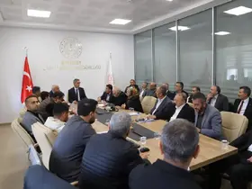 Taşımalı eğitimle ilgili çalışmalar toplantıda görüşüldü
