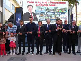 Tavas Belediyesi ‘5’i Bir Yerde’ yatırım projelerinin açılışını gerçekleştirdi
