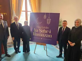 TBMM AK Parti Grubu’nda "Ramazan" süslemesi
