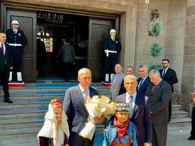 TBMM Başkanı Kurtulmuş, Vali Aktaş’ı ziyaret etti