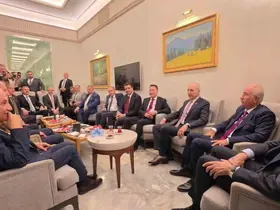 TBMM Başkanı Kurtulmuş’tan kulis ziyareti
