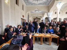 TBMM Başkanı Numan Kurtulmuş Şahinbey Millet Camii’ni ziyaret etti
