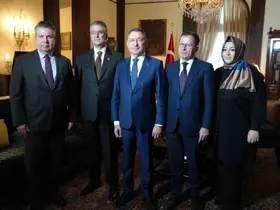TBMM Dışişleri Komisyonu heyeti, ABD’de Türklerle buluştu
