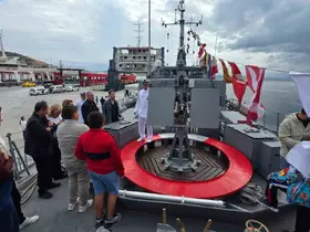 TCG Edincik Erdek’te halkın ziyaretine açıldı
