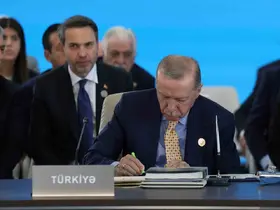 TDT Devlet Başkanları Konseyi 12. Zirvesi Gebele Bildirisi imzalandı
