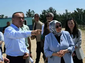 Tekirdağ Valisi Soytürk, Şarköy’deki sahipsiz hayvan doğal yaşam alanını inceledi
