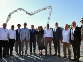 Tekirdağ’da mezarlık ve gasilhane ek hizmet binasının temeli atıldı
