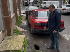 Tekirdağ’ın Çorlu ilçesinde sokakta fareler cirit atıyor

