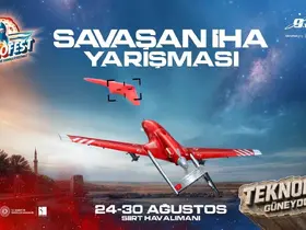 TEKNOFEST 2026’da İHA’lar gökyüzünde yarışacak: Savaşan İHA’lar Siirt’te final yapacak
