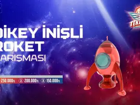 TEKNOFEST dikey inişli roket yarışması final heyecanı başladı
