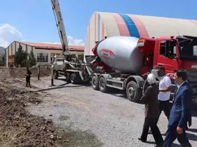 Tercan’da yapılacak kreş binasının temeli atıldı
