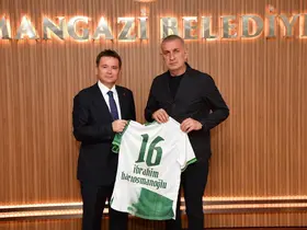 TFF Başkanı’ndan Başkan Erkan Aydın’a ziyaret
