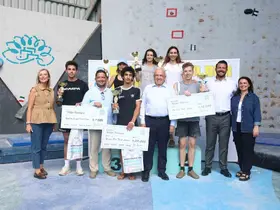 Tırmanış tutkunları Nilüfer’de buluştu
