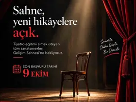 Tiyatro hayali kuranlara Gelişim Sahnesi kapılarını açıyor
