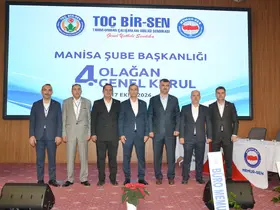 TOÇ Bir-Sen Manisa’da Uğur Bayil güven tazeledi
