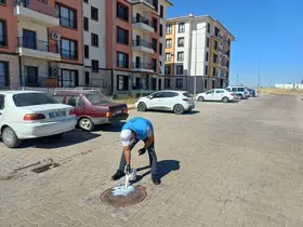 TOKİ’lerde koruyucu larva mücadelesi
