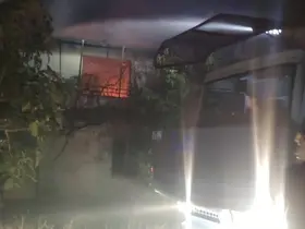 TOMA’lar yangın bölgesinde görevde
