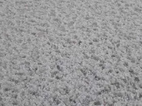 Tomarza’da dolu etkili oldu
