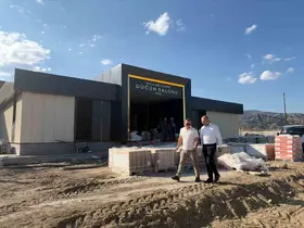 Tosya Belediyesi’nin yeni düğün salonunda sona gelindi
