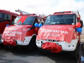 Trabzon İtfaiyesi’ne 9 yeni araç kazandırıldı

