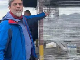 Trabzon’da yayla yolunda şaşırtan görüntü
