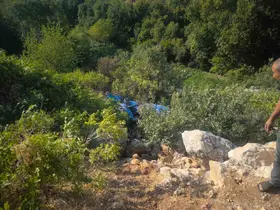 Traktör şarampole yuvarlandı: 1 ölü
