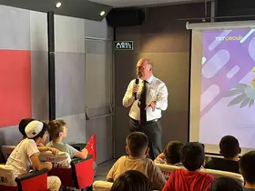 TRT sinema tırı Çorumlu çocuklar için perdelerini açtı
